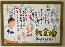 画像をギャラリービューアに読み込む, 名前入りポエム